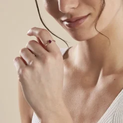 Discount Histoire d'Or Bague Or Jaune Marie Rubis Diamants or jaune rubis