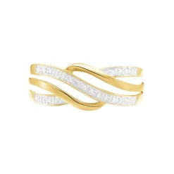 New Histoire d'Or Bague Or Jaune Rodhia Diamants