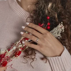 New Histoire d'Or Bague Or Jaune Rodhia Diamants