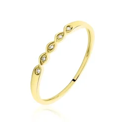 Outlet Histoire d'Or Bague Or Jaune Terance Diamants