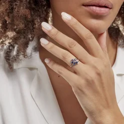 Histoire d'Or Bague Orchidee Diamant* Bagues|Bagues Avec Pierre