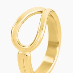 New Histoire d'Or Bague Origin Acier Jaune