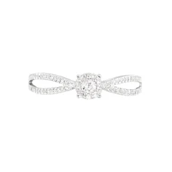 Discount Histoire d'Or Bague Orphee Or Blanc Diamant