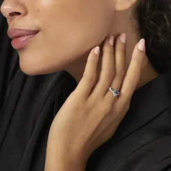 Histoire d'Or Bague Pasqualina Or Blanc Saphir Et Diamant* Bagues|Bagues Avec Pierre