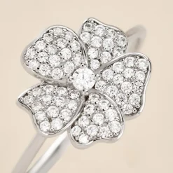 Histoire d'Or Bague Peppi Argent Blanc Oxyde De Zirconium* Bagues|Bagues Fantaisie