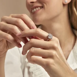 Histoire d'Or Bague Peppi Argent Blanc Oxyde De Zirconium* Bagues|Bagues Fantaisie