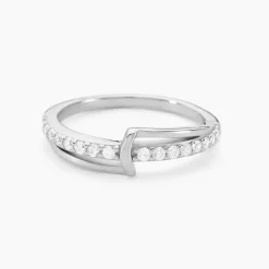 Histoire d'Or Bague Pernilla Argent Blanc Oxyde De Zirconium* Bagues|Bagues Fantaisie