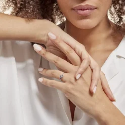 Histoire d'Or Bague Petale Et Diamant* Bagues|Bagues Avec Pierre