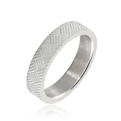 Online PHEBUS HIM Bague Acier Blanc