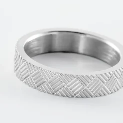 Online PHEBUS HIM Bague Acier Blanc