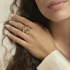 Histoire d'Or Bague Plaqué Or Jaune Chaili* Bagues|Bagues Sans Pierre