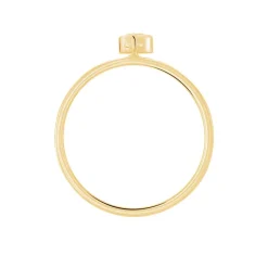 Discount Histoire d'Or Bague Plaqué Or Jaune Lynnha Oxyde De Zirconium