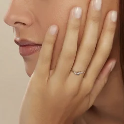 Histoire d'Or Bague Platine Nereida Diamant* Bagues|Bagues Avec Pierre