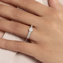 Histoire d'Or Bague Praya Or Blanc Diamant* Bagues|Bagues Avec Pierre
