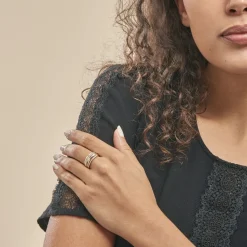 Histoire d'Or Bague Presilia Or Jaune Diamant* Bagues|Bagues Avec Pierre