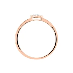 Histoire d'Or Bague Princesse Or Rose Diamant* Bagues|Bagues Avec Pierre