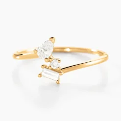 Histoire d'Or Bague Ptolema Or Jaune Diamant Synthétique* Bagues|Bagues Avec Pierre