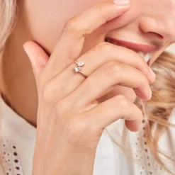 Histoire d'Or Bague Ptolema Or Jaune Diamant Synthétique* Bagues|Bagues Avec Pierre