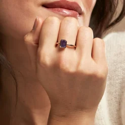 Histoire d'Or Bague Purple Mood Argent Rose Oxyde De Zirconium* Bagues|Bagues Fantaisie