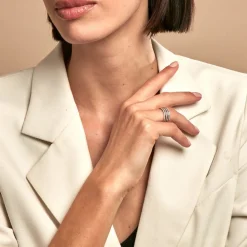 Hot Histoire d'Or Bague Rayanna or jaune diamant