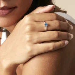 Histoire d'Or Bague Rio Argent Blanc Oxyde De Zirconium