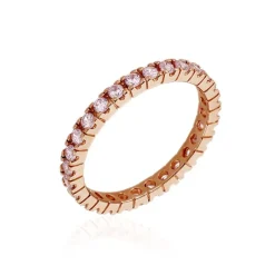 Histoire d'Or Bague Rio Argent Rose Oxyde De Zirconium* Bagues|Bagues Fantaisie