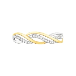 Histoire d'Or Bague Romane Or Jaune Diamant* Bagues|Bagues Avec Pierre