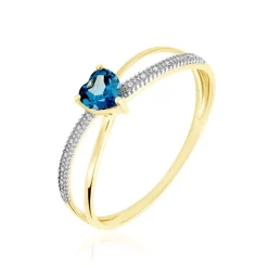 Histoire d'Or Bague Rory Or Jaune Topaze* Bagues|Bagues Avec Pierre