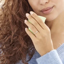 Histoire d'Or Bague Sabine Or Blanc Diamant