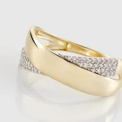 Histoire d'Or Bague Sakura Or Bicolore Diamant* Bagues|Bagues Avec Pierre