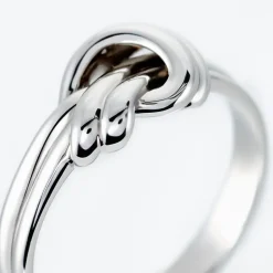 Histoire d'Or Bague Seasaidh Argent Blanc