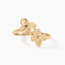 Discount Histoire d'Or Bague Selva Plaqué Or Jaune