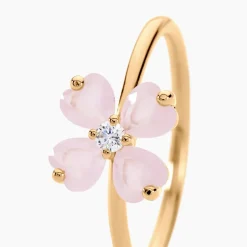 Histoire d'Or Bague Sendai Plaqué Or Jaune Oxyde De Zirconium* Bagues|Bagues Fantaisie