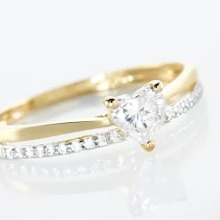 Histoire d'Or Bague Serafine Or Jaune Oxyde De Zirconium* Bagues|Bagues Avec Pierre