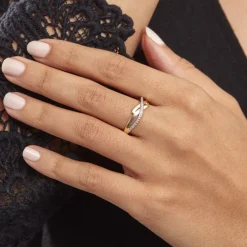 Histoire d'Or Bague Seraphia Or Jaune Diamant