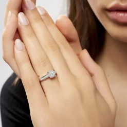 Sale Histoire d'Or Bague Serena Or Blanc Diamant