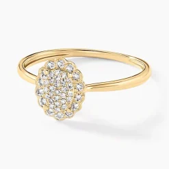Clearance Histoire d'Or Bague Shyam Or Jaune Diamant