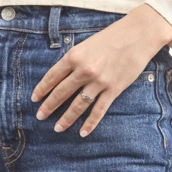 Histoire d'Or Bague Sidgy Argent Blanc* Bagues|Bagues Sans Pierre