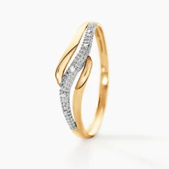 Histoire d'Or Bague Smeralda Or Bicolore Diamant* Bagues|Bagues Avec Pierre