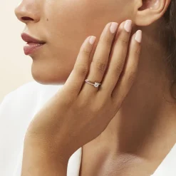 Histoire d'Or Bague Solitaire Abelia Or Jaune Oxyde De Zirconium* Bagues|Bagues Avec Pierre