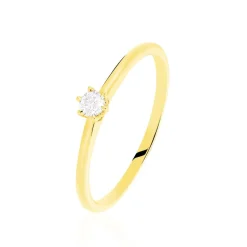 Histoire d'Or Bague Solitaire Annelies Or Jaune Diamant* Bagues|Bagues Avec Pierre