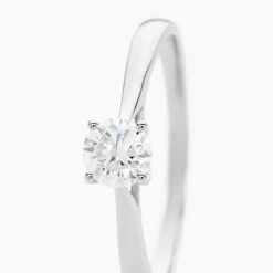 Best Histoire d'Or Bague Solitaire Aphrodite Or Blanc Diamant or blanc diamant blanc