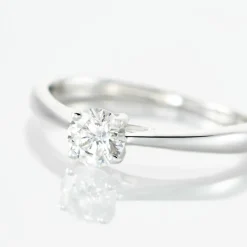 Online Histoire d'Or Bague Solitaire Aphrodite Or Blanc Diamant or blanc diamant blanc
