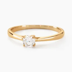 Discount Histoire d'Or Bague Solitaire Aphrodite Or Jaune Diamant or jaune diamant blanc