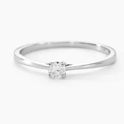 Online Histoire d'Or Bague Solitaire Aphrodite Or Blanc Diamant or blanc diamant blanc
