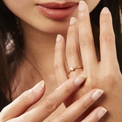 Online Histoire d'Or Bague Solitaire Aphrodite Or Jaune Diamant or jaune diamant blanc