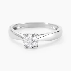 Histoire d'Or Bague Solitaire Artemis Or Blanc Diamant* Bagues|Bagues Avec Pierre