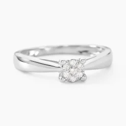 Online Histoire d'Or Bague Solitaire Artemis or blanc diamant