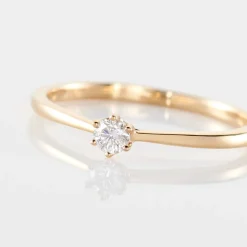 Histoire d'Or Bague Solitaire Athena* Bagues|Bagues Avec Pierre