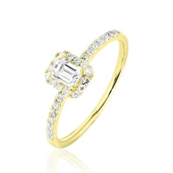 Histoire d'Or Bague Solitaire Barbara Or Jaune Diamant* Bagues|Bagues Avec Pierre